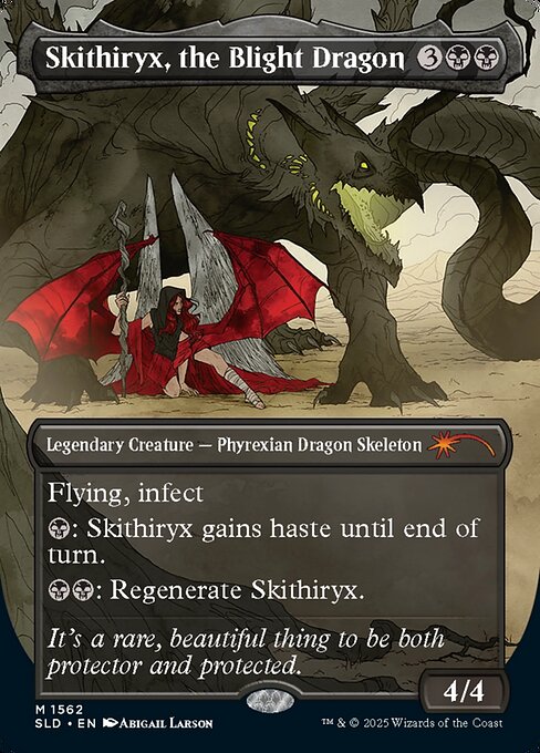 Skithiryx, the Blight Dragon SLDBV-1562 Mythic Near Mint Englisch Foil