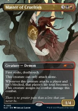 Master of Cruelties SLDBV-1565 Mythic Near Mint Englisch Foil
