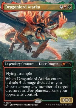 Dragonlord Atarka SLDBV-1970 Mythic Near Mint Englisch Foil