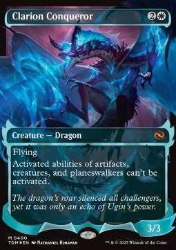 Clarion Conqueror XTDM-400 Mythic Near Mint Englisch Foil