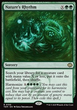 Nature's Rhythm TDM-150 Rare Near Mint Englisch Foil