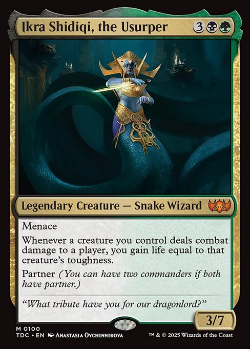 Ikra Shidiqi, the Usurper TDC-100 Mythic Near Mint Englisch