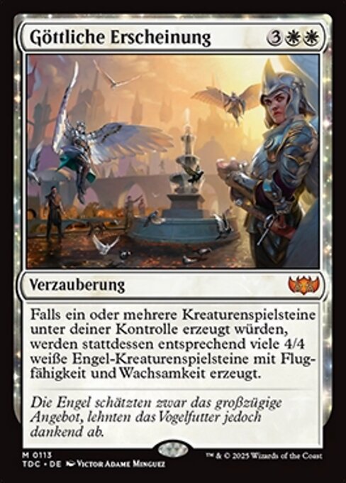 Göttliche Erscheinung TDC-113 Mythic Near Mint Deutsch