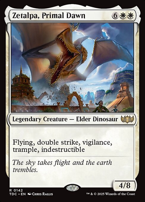Zetalpa, Primal Dawn TDC-142 Rare Near Mint Englisch