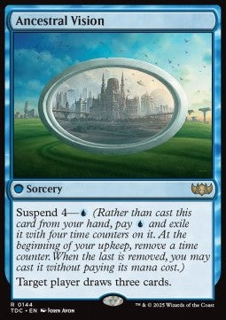 Ancestral Vision TDC-144 Rare Near Mint Englisch