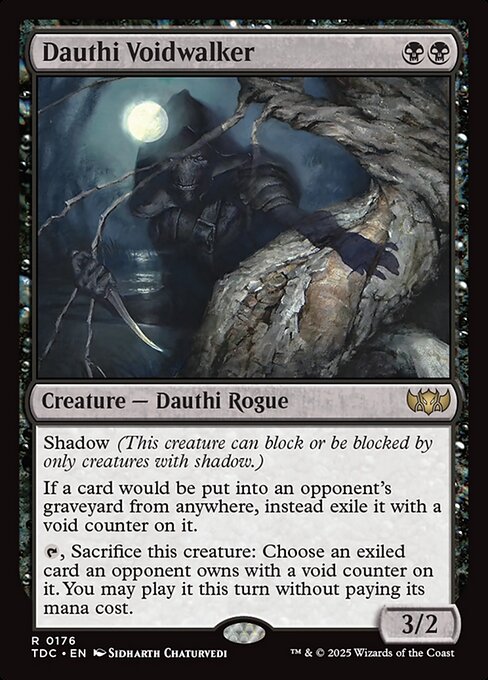 Dauthi Voidwalker TDC-176 Rare Near Mint Englisch