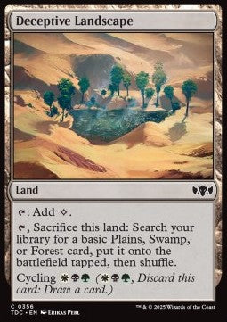 Deceptive Landscape TDC-356 Common Excellent Englisch