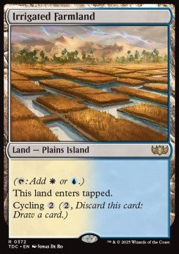 Irrigated Farmland TDC-372 Rare Near Mint Englisch