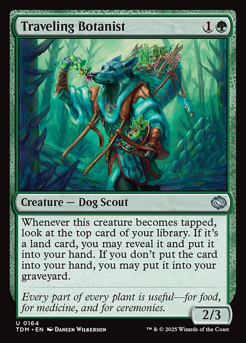 Traveling Botanist TDM-164 Uncommon Near Mint Englisch Foil