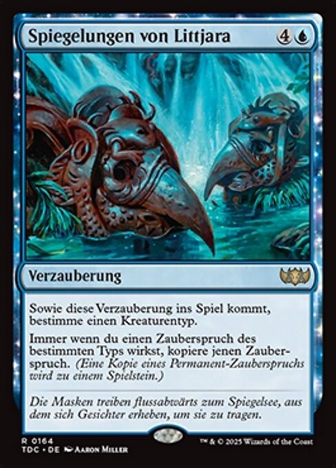 Spiegelungen von Littjara TDC-164 Rare Near Mint Deutsch