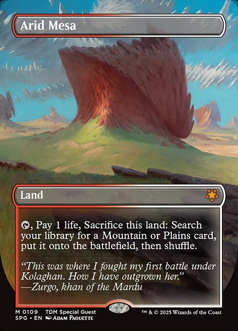 Arid Mesa SPG-109 Mythic Near Mint Englisch Foil
