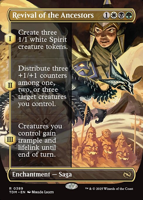 Revival of the Ancestors XTDM-389 Rare Near Mint Englisch Foil
