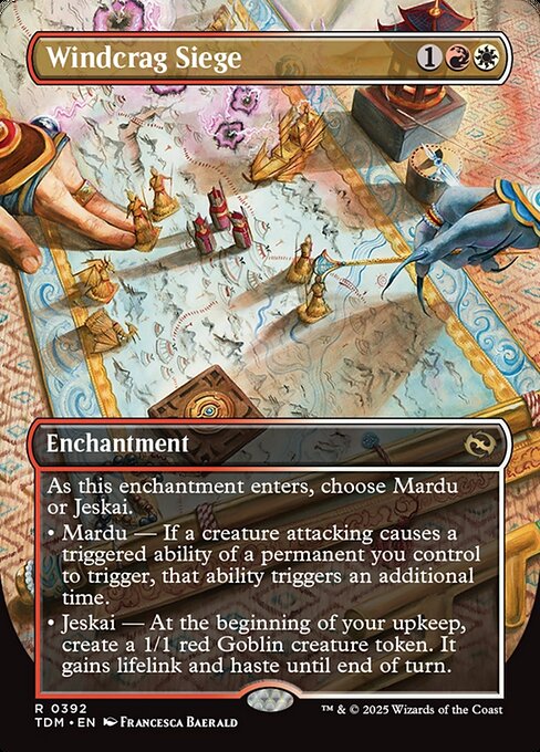 Windcrag Siege XTDM-392 Rare Near Mint Englisch Foil