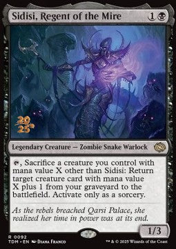 Sidisi, Regent of the Mire PTDM-92 Rare Near Mint Englisch Foil