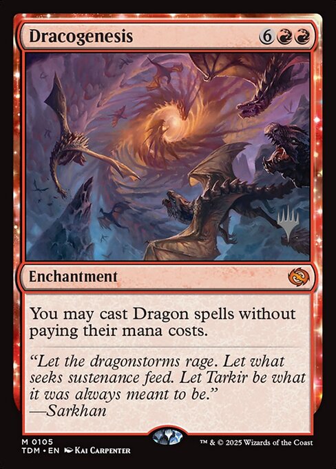 Dracogenesis PTDM-105 Mythic Near Mint Englisch Foil