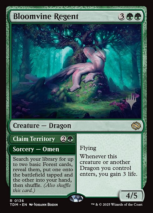 Bloomvine Regent // Claim Territory PTDM-136 Rare Near Mint Englisch