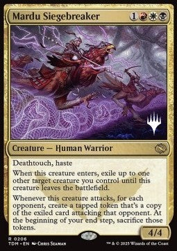 Mardu Siegebreaker PTDM-206 Rare Near Mint Englisch Foil