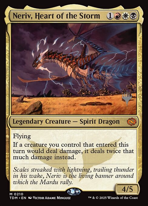 Neriv, Heart of the Storm PTDM-210 Mythic Near Mint Englisch
