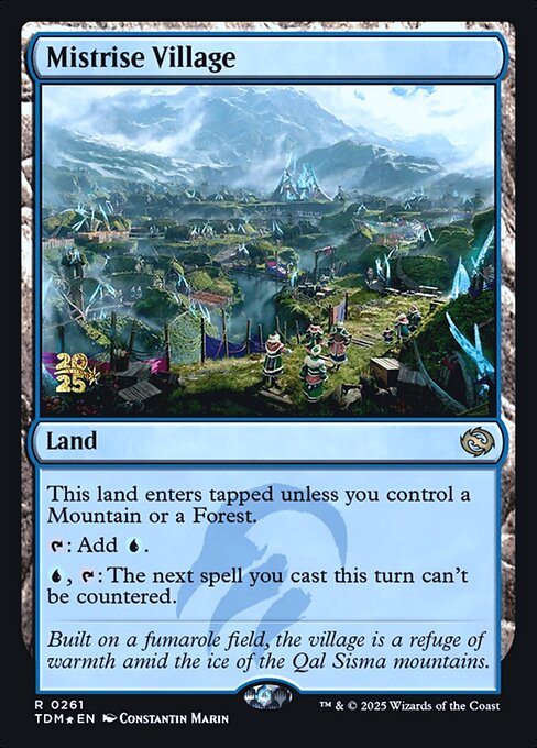 Mistrise Village (V.1) PTDM-261 Rare Near Mint Englisch Foil