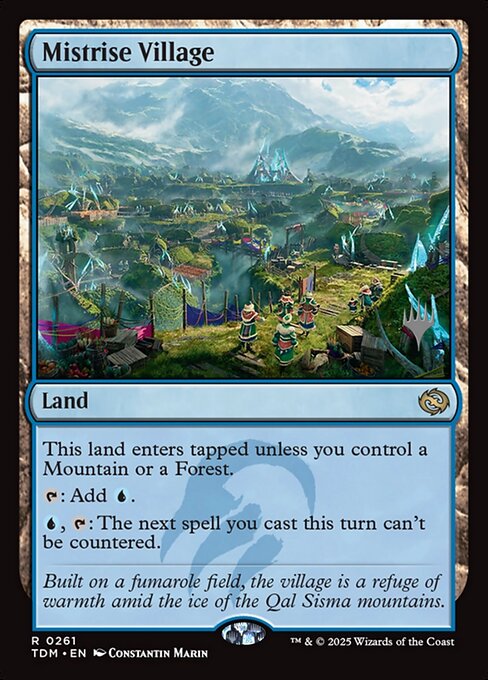Mistrise Village (V.2) PTDM-261 Rare Near Mint Englisch