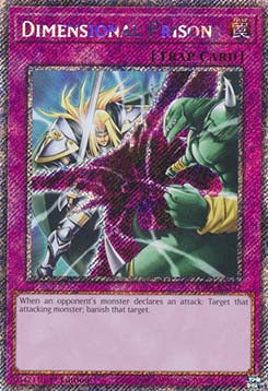 Dimensional Prison (V.1) RA04-EN132 Platinum Secret Rare Near Mint Englisch 1. Auflage