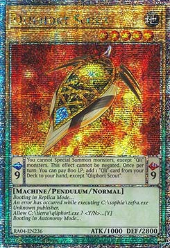 Qliphort-Kundschafter (V.2) RA04-236 Quarter Century Secret Rare Near Mint Deutsch 1. Auflage