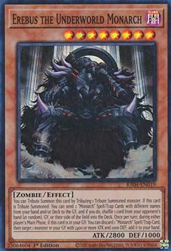 Erebus der Unterweltmonarch (V.1) RA04-019 Super Rare Boosterfrisch Deutsch 1. Auflage