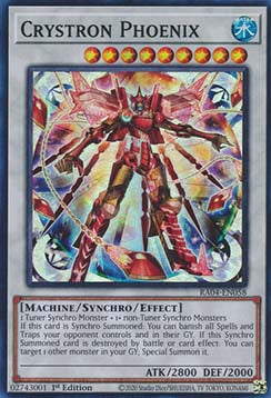 Kristron Phönix (V.1) RA04-058 Super Rare Boosterfrisch Deutsch 1. Auflage