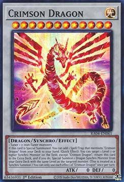 Feuerroter Drache (V.1) RA04-061 Super Rare Boosterfrisch Deutsch 1. Auflage