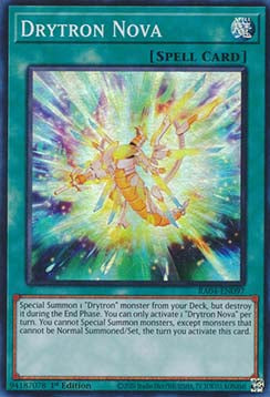 Drytron-Nova (V.1) RA04-097 Super Rare Near Mint Deutsch 1. Auflage