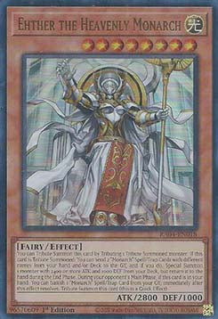 Ehther der Himmelsmonarch (V.2) RA04-018 Ultra Rare Boosterfrisch Deutsch 1. Auflage