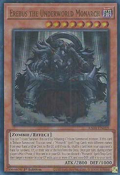Erebus der Unterweltmonarch (V.2) RA04-019 Ultra Rare Excellent Deutsch 1. Auflage