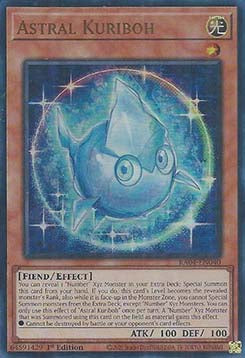 Astraler Kuriboh (V.2) RA04-040 Ultra Rare Boosterfrisch Deutsch 1. Auflage