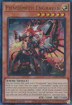 Unterweltlerschmied Graveur (V.2) RA04-049 Ultra Rare Near Mint Deutsch 1. Auflage