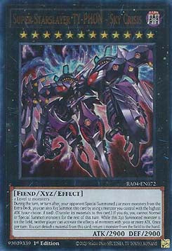 Super Starslayer TY-PHON - Sky Crisis RA04-072 Ultra Rare Near Mint Englisch 1. Auflage
