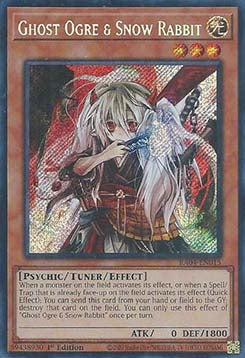 Geisteroger und Schneehase (V.3) RA04-015 Secret Rare Boosterfrisch Deutsch 1. Auflage
