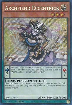 Erzunterweltler Exzentrick (V.3) RA04-017 Secret Rare Boosterfrisch Deutsch 1. Auflage