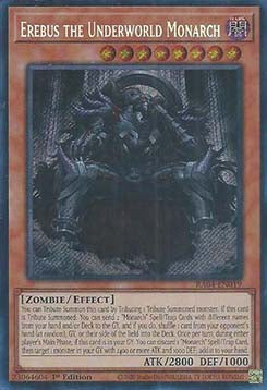 Erebus der Unterweltmonarch (V.3) RA04-019 Secret Rare Near Mint Deutsch 1. Auflage
