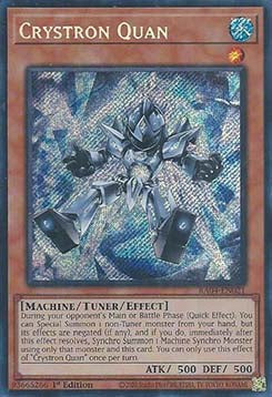 Crystron Quan RA04-021 Secret Rare Near Mint Englisch 1. Auflage