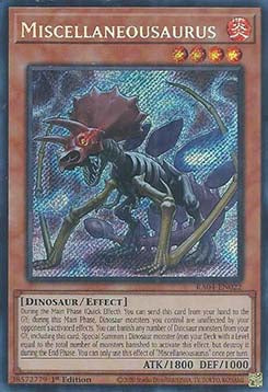 Verschiedosaurier (V.3) RA04-022 Secret Rare Boosterfrisch Deutsch 1. Auflage
