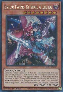 EvilTwins Ki-sikil & Lil-la (V.3) RA04-037 Secret Rare Boosterfrisch Deutsch 1. Auflage