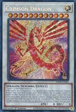 Crimson Dragon RA04-061 Secret Rare Near Mint Englisch 1. Auflage