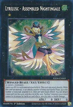 Lyrilusc - Assembled Nightingale RA04-069 Secret Rare Near Mint Englisch 1. Auflage