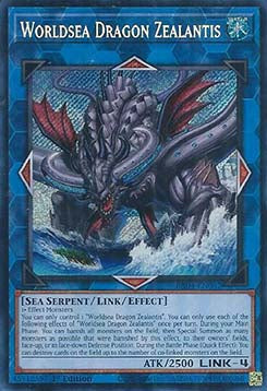 Weltmeerdrache Zealantis (V.3) RA04-082 Secret Rare Boosterfrisch Deutsch 1. Auflage