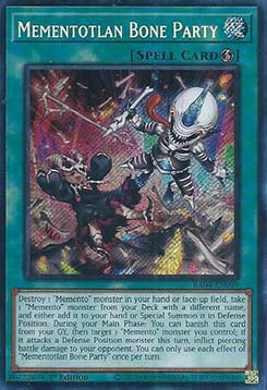 Mementotlanische Knochenparty (V.3) RA04-099 Secret Rare Boosterfrisch Deutsch 1. Auflage