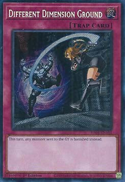 Boden einer anderen Dimension (V.3) RA04-101 Secret Rare Boosterfrisch Deutsch 1. Auflage