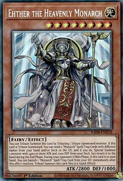 Ehther der Himmelsmonarch (V.6) RA04-018 Collectors Rare Boosterfrisch Deutsch 1. Auflage