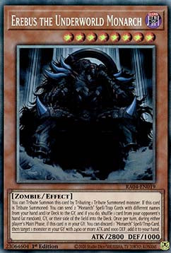 Erebus the Underworld Monarch RA04-019 Collectors Rare Near Mint Englisch 1. Auflage