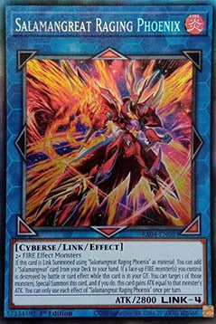 Salamangreat Raging Phoenix RA04-083 Collectors Rare Near Mint Englisch 1. Auflage