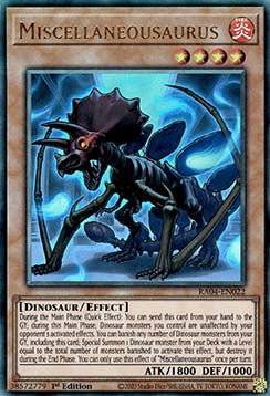 Miscellaneousaurus RA04-022 Ultimate Rare Excellent Englisch 1. Auflage